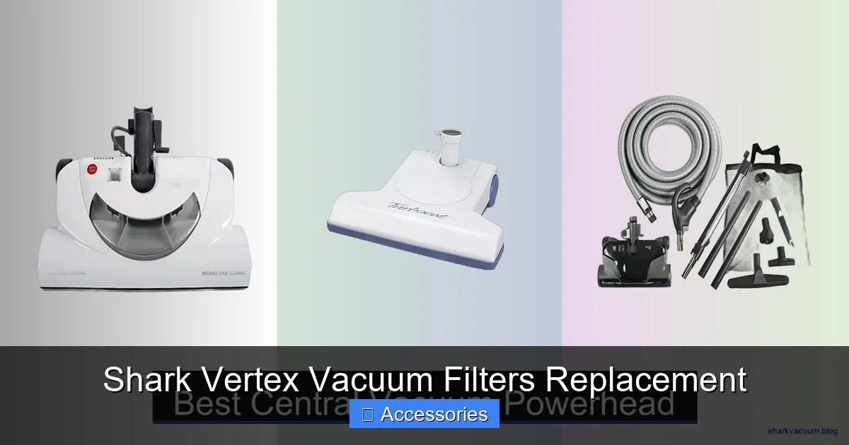 Shark Vertex Vacuum Filters Replacement