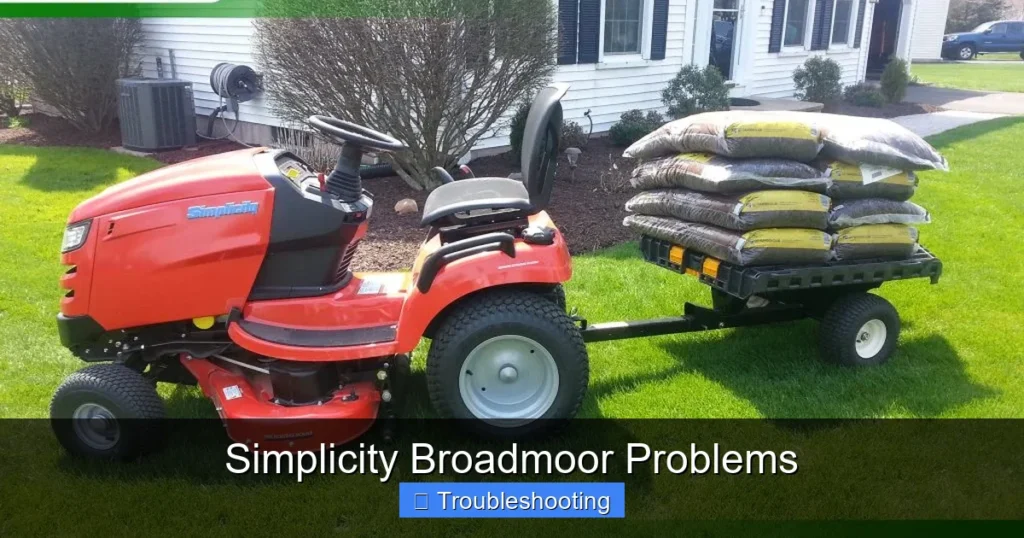 Simplicity Broadmoor Problems