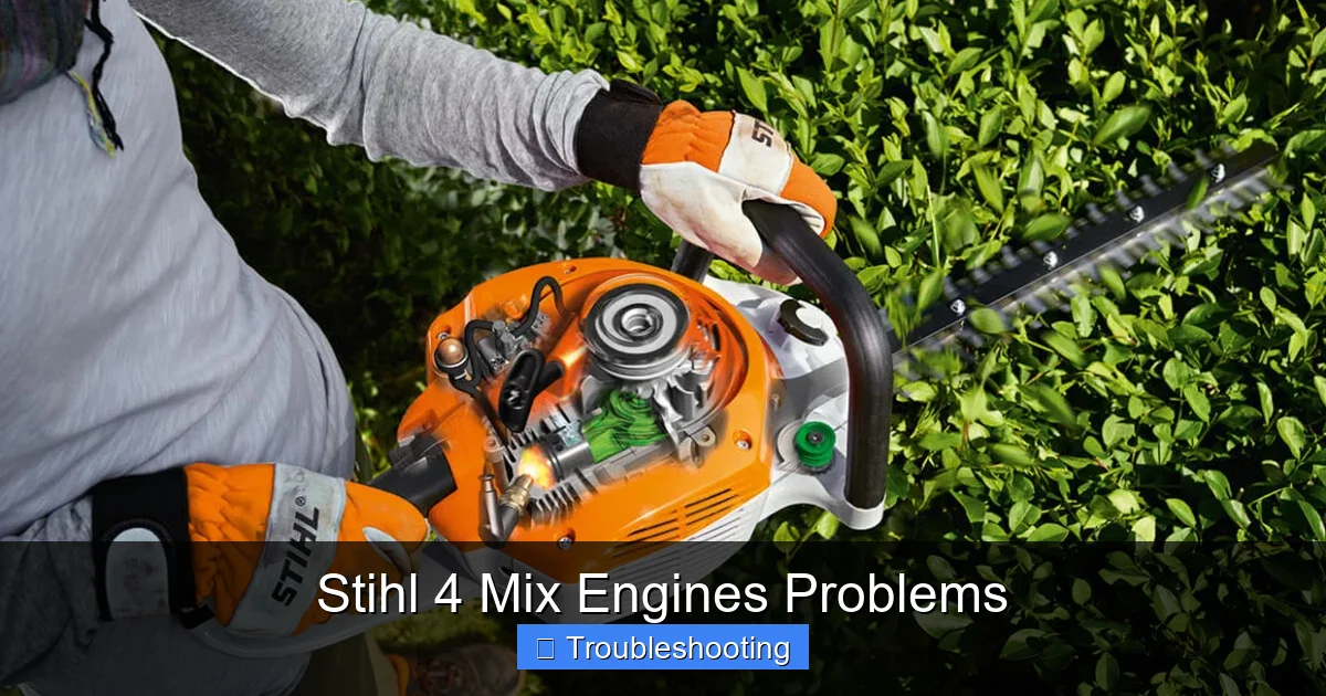 Stihl 4 Mix Engines Problems