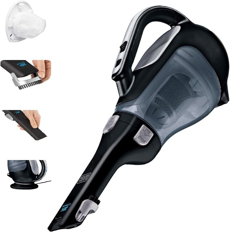 BLACK+DECKER dustbuster 20V Hand Vacuum: Cordless, rechargeable, Advan