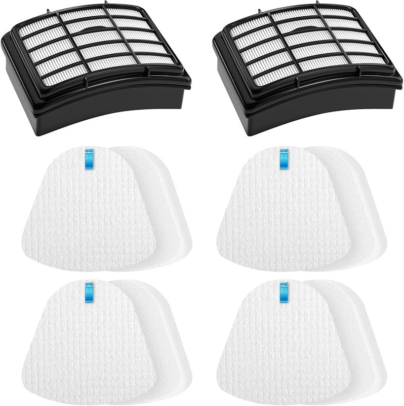 Shark Navigator Lift-Away Filter Replacement Set: 2+4 Pack Compatible 