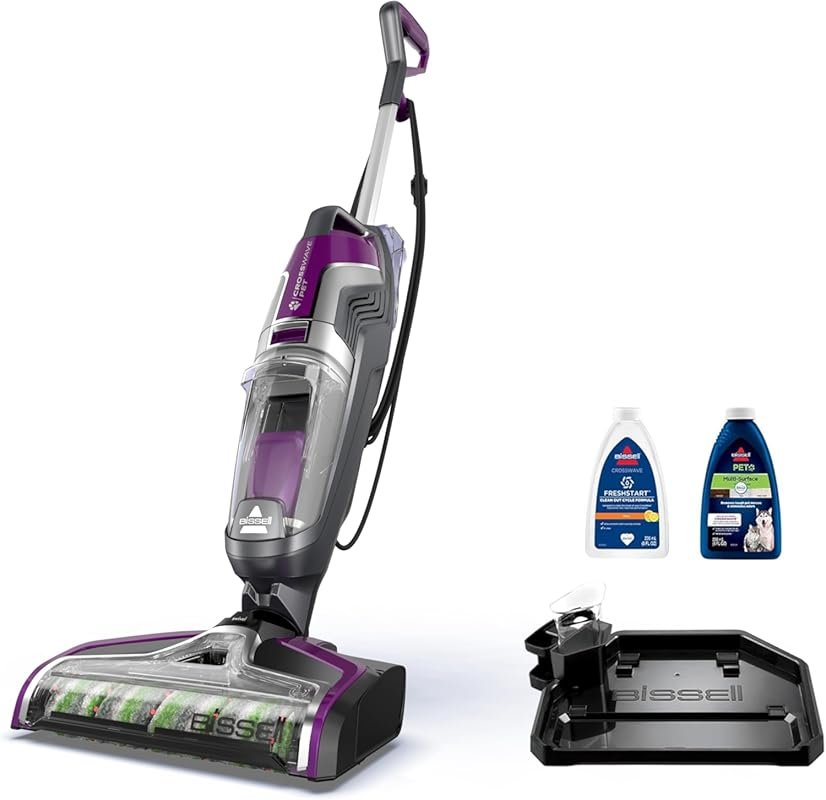 BISSELL 2306A Crosswave Pet Pro Wet Dry Vacuum Mop for Hard Floors and