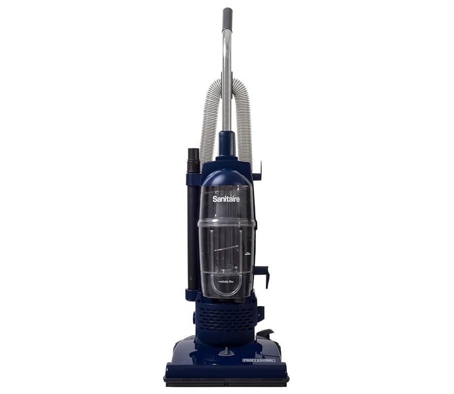 Sanitaire SL4410A Professional Bagless Upright Commercial Vacuum Cleaner with On-Board Tools for Heavy-Duty Cleaning