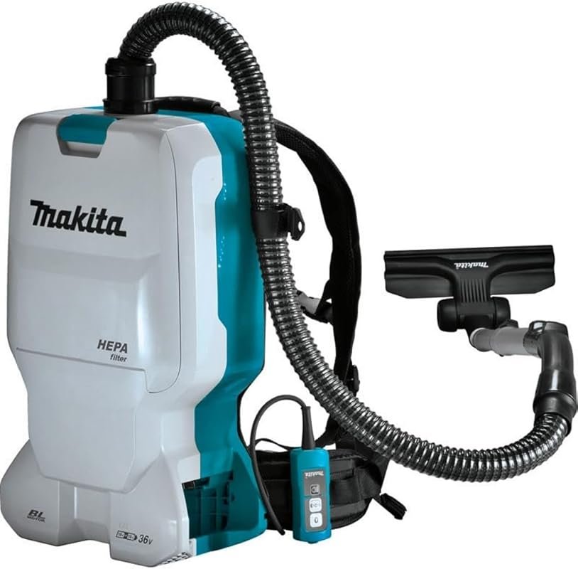 Makita DVC660Z Twin 18V (36V) Li-ion LXT Brushless Backpack Vacuum Cle