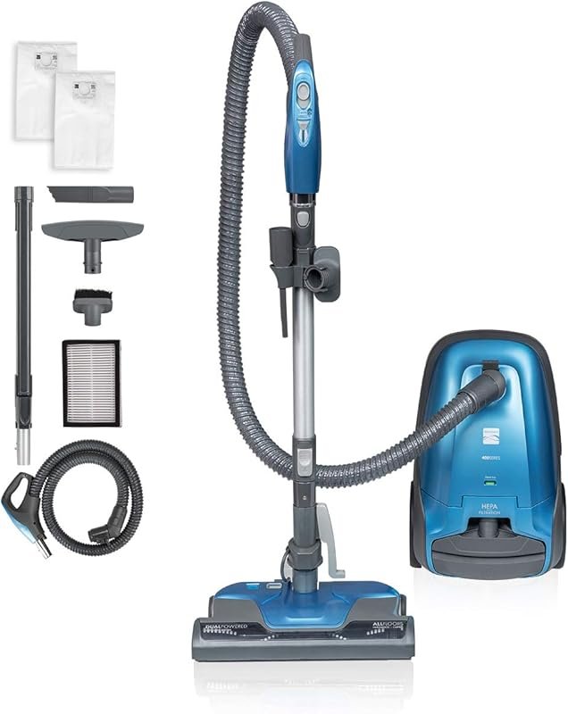 Kenmore BC3005 Bagged Canister Vacuum with Extended Wand, HEPA, 2 Moto