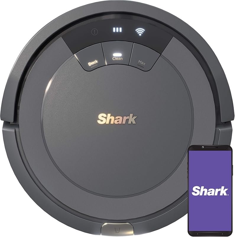 Shark AV753 ION Robotic Vacuum Renewed with Wi-Fi Connectivity, 120 Mi
