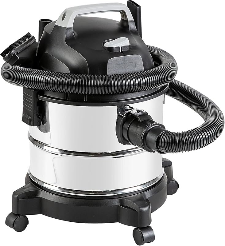 Amazon Basics 4-Gallon Wet Dry Shop Vacuum with 3 HP Stainless Steel M