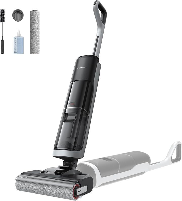 dreame H14 Cordless Vacuum Mop with 180° Lie-Flat Design, 140°F Brush