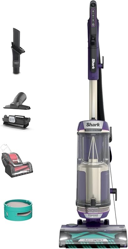 Shark AZ4002 POWERDETECT Upright Vacuum with HEPA Filter, Heavy Duty P