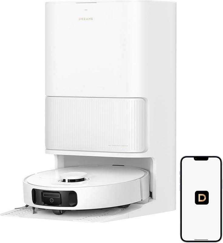 DREAME L40s Ultra CE Robot Vacuum Mop: Self-Empty Dock, 13,000Pa Sucti