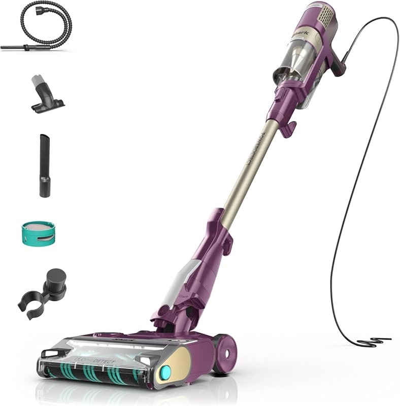 Shark HZ4001AMZ POWERDETECT Ultra-Light Corded Stick Vacuum with DuoCl