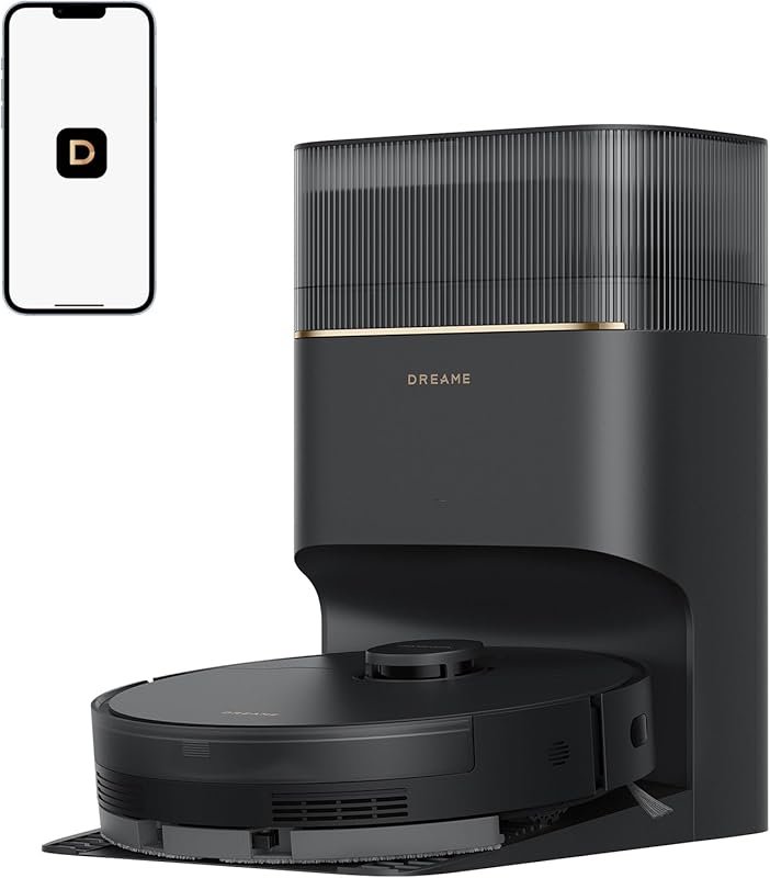 DREAME D20 Pro Plus Robot Vacuum with 13,000Pa Suction, DuoBrush for P
