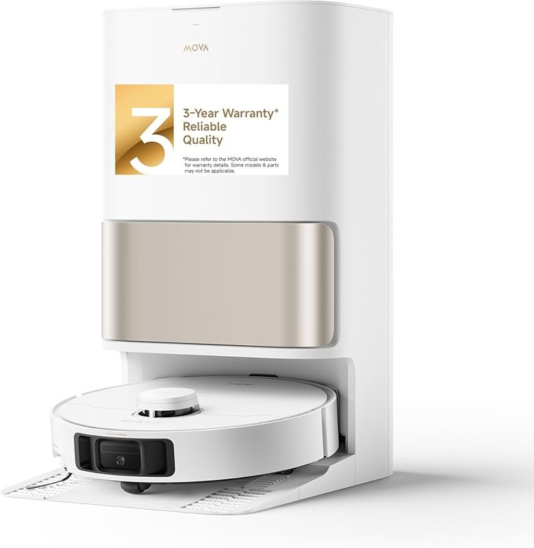 Mova P10 Pro Ultra Gen 2 Robot Vacuum and Mop with 26,000Pa Suction, 2