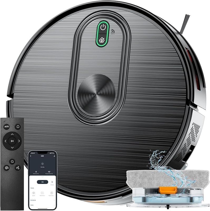 XIEBro 6500Pa Robot Vacuum Mop: Gyro Navigation, 200-min Battery, Smar