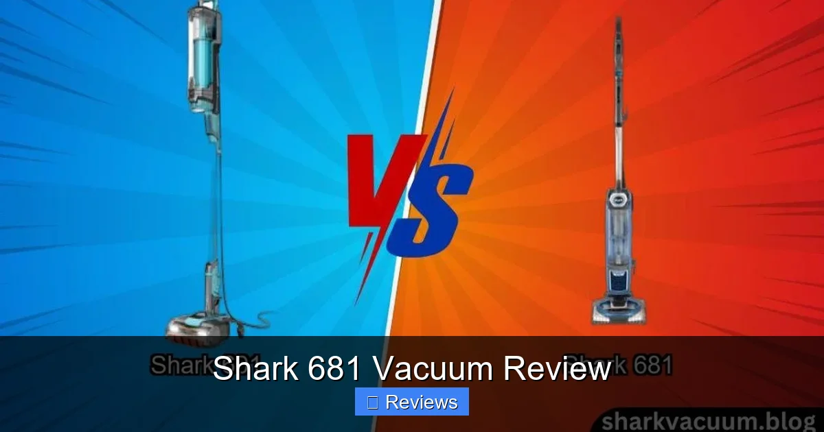 Shark 681 Vacuum Review