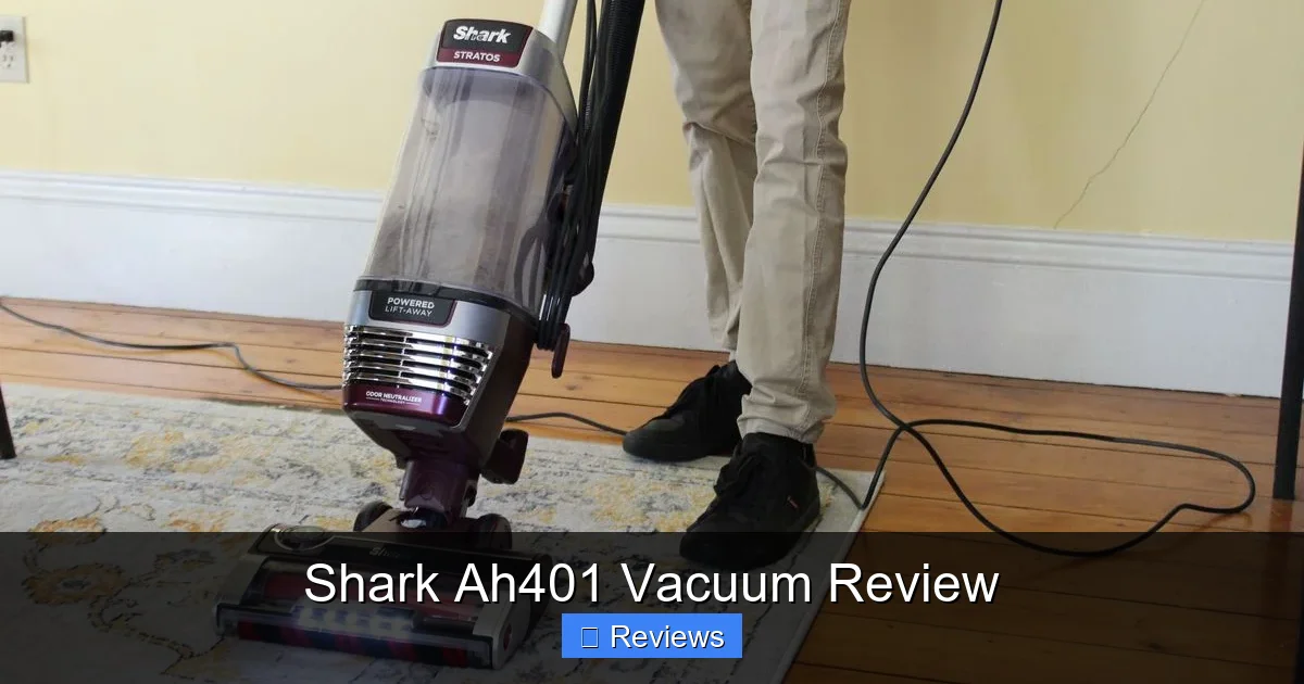 Shark Ah401 Vacuum Review