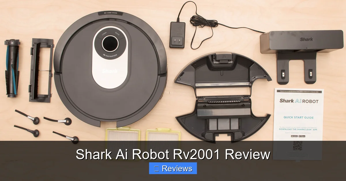 Shark Ai Robot Rv2001 Review