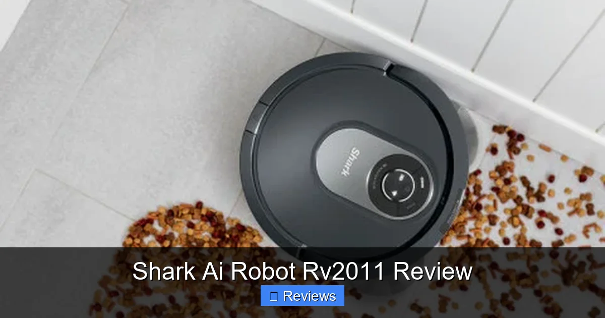 Shark Ai Robot Rv2011 Review