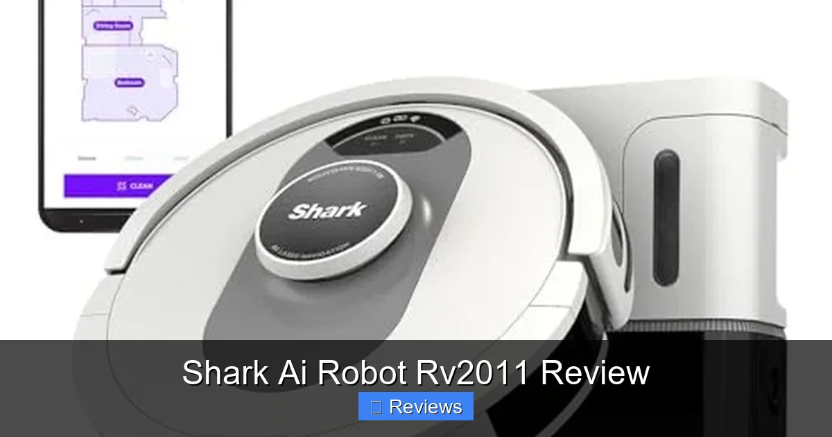 Shark Ai Robot Rv2011 Review