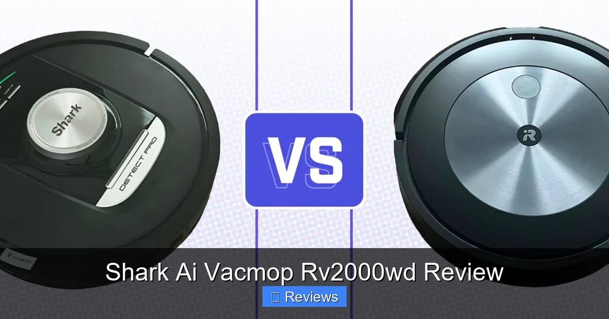 Shark Ai Vacmop Rv2000wd Review