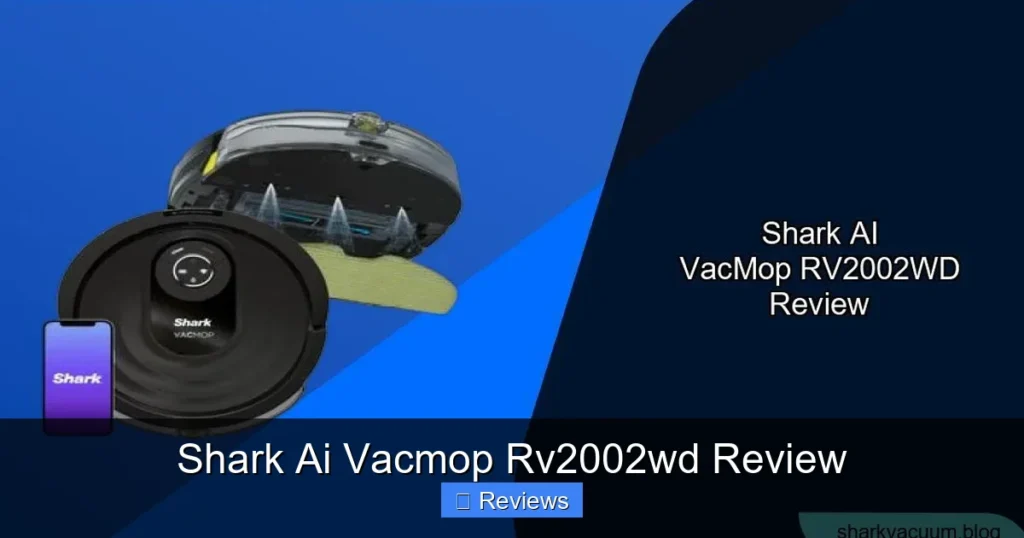 Shark Ai Vacmop Rv2002wd Review