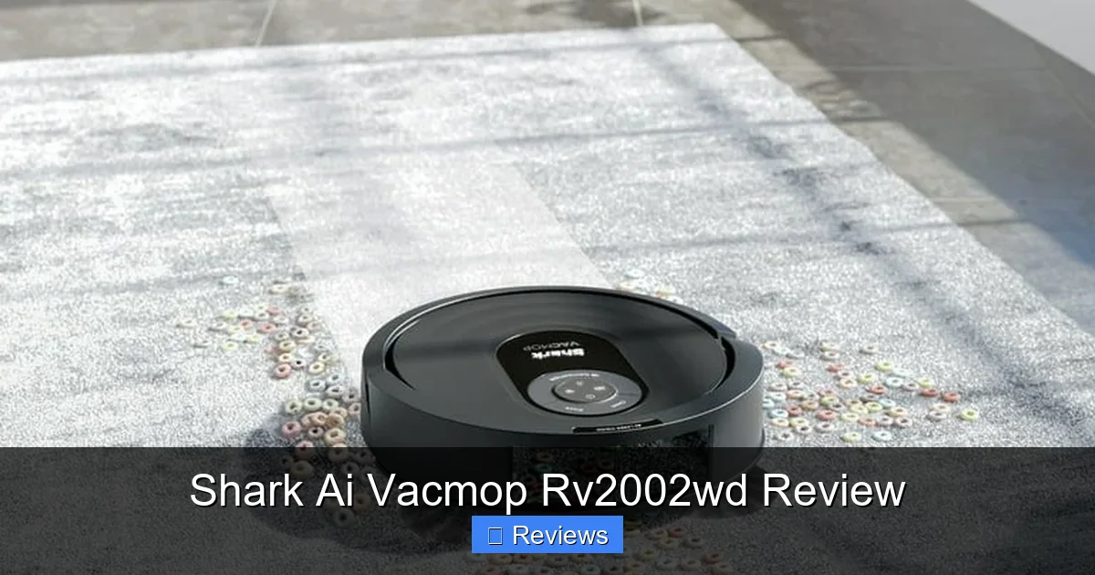 Shark Ai Vacmop Rv2002wd Review