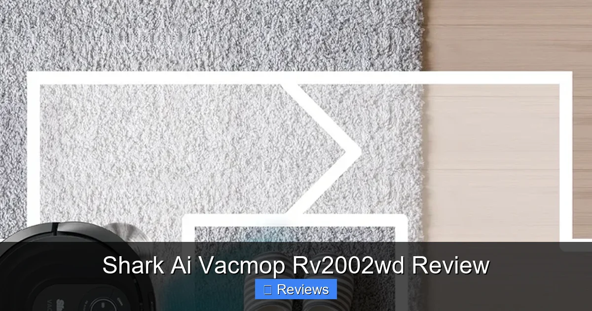 Shark Ai Vacmop Rv2002wd Review