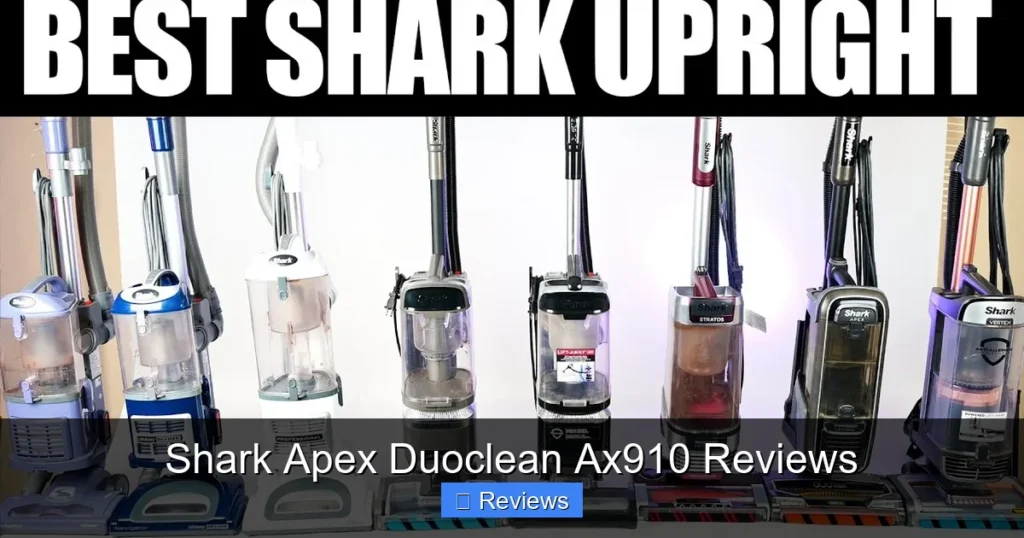 Shark Apex Duoclean Ax910 Reviews