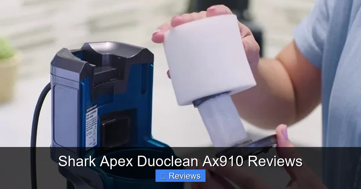 Shark Apex Duoclean Ax910 Reviews