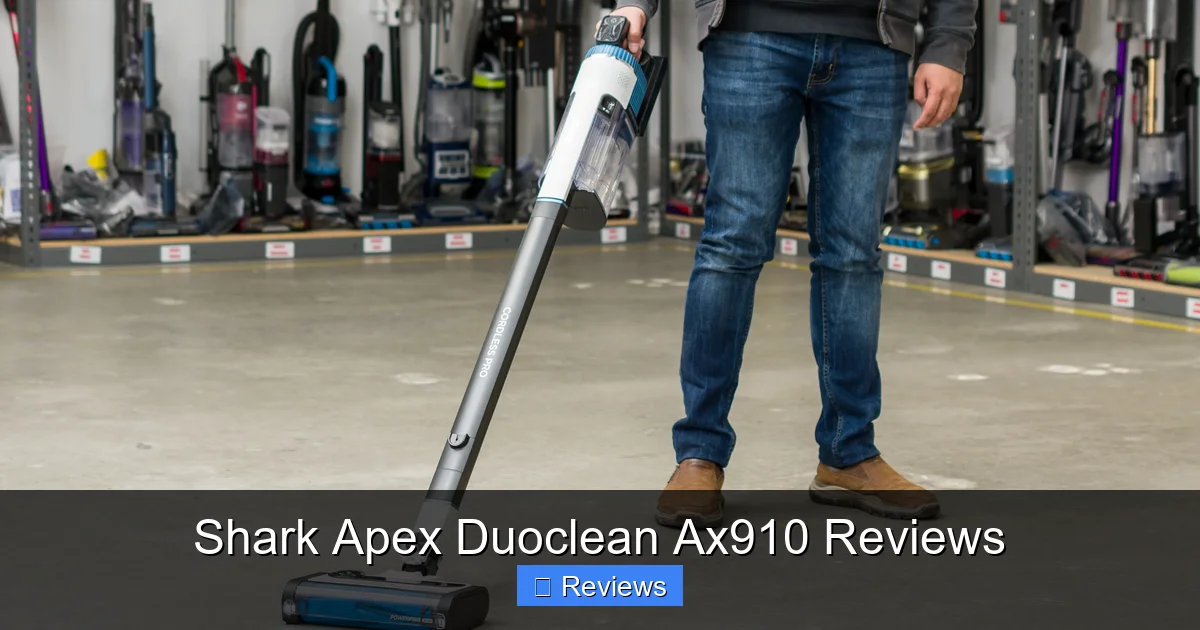 Shark Apex Duoclean Ax910 Reviews