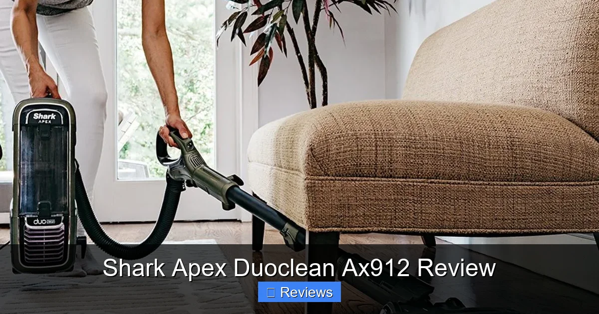 Shark Apex Duoclean Ax912 Review