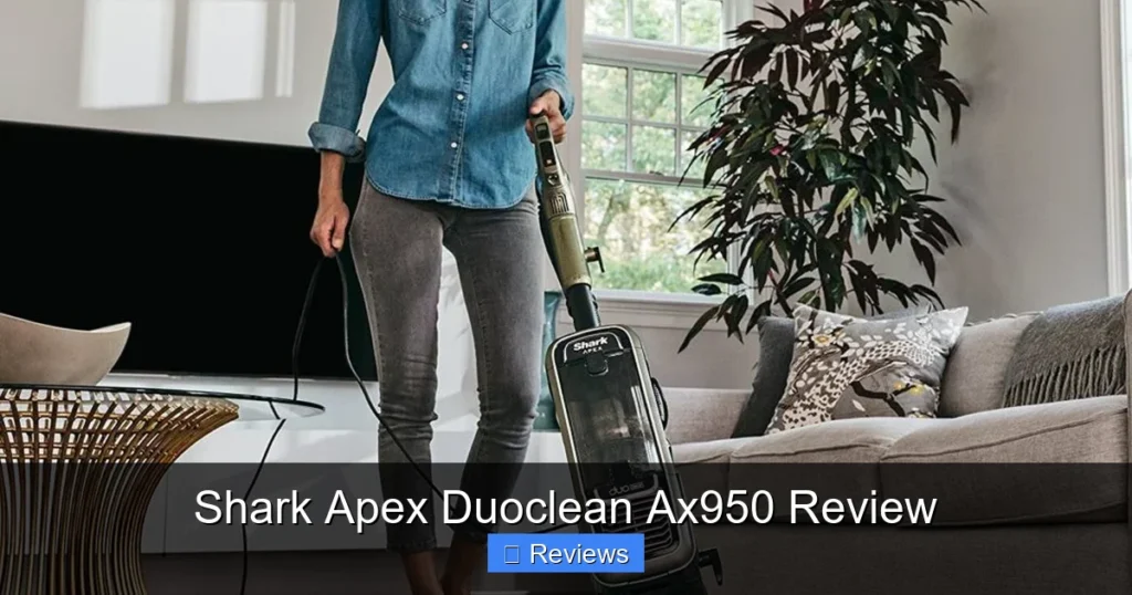 Shark Apex Duoclean Ax950 Review