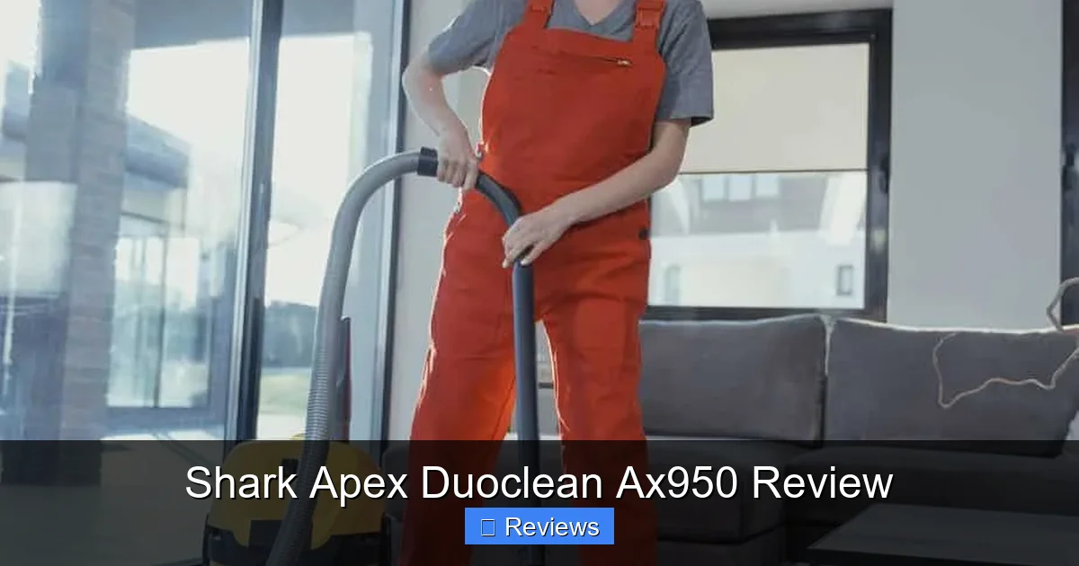 Shark Apex Duoclean Ax950 Review