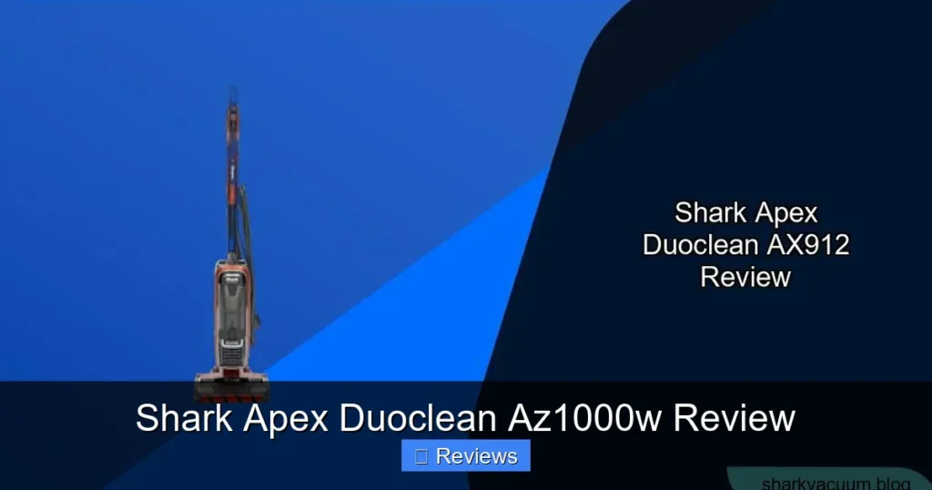 Shark Apex Duoclean Az1000w Review