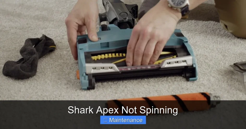 Shark Apex Not Spinning