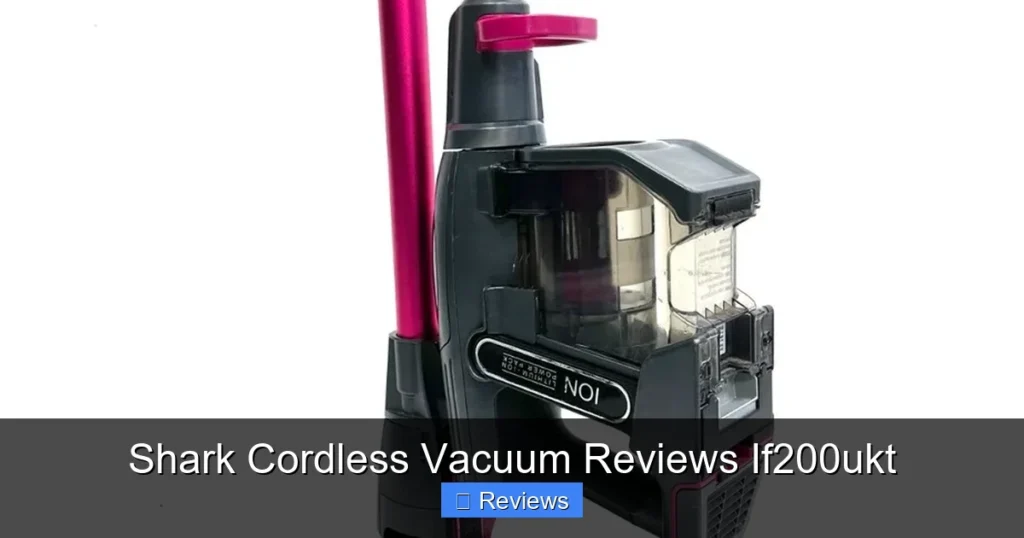 Shark Cordless Vacuum Reviews If200ukt