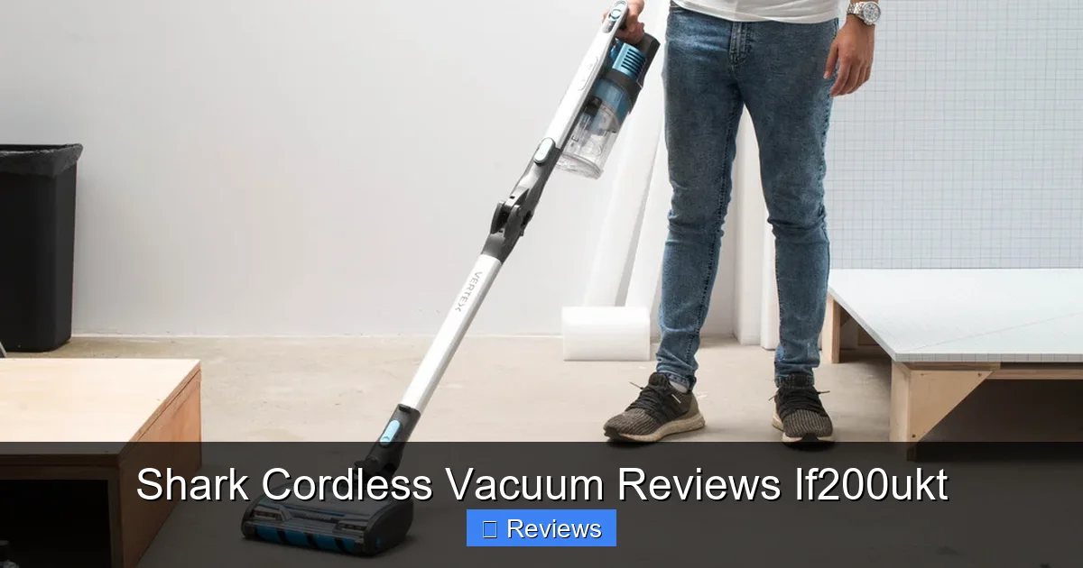 Shark Cordless Vacuum Reviews If200ukt