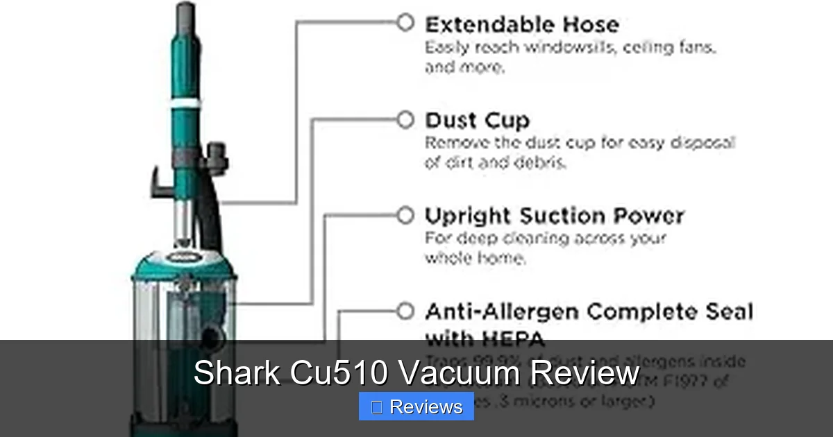 Shark Cu510 Vacuum Review