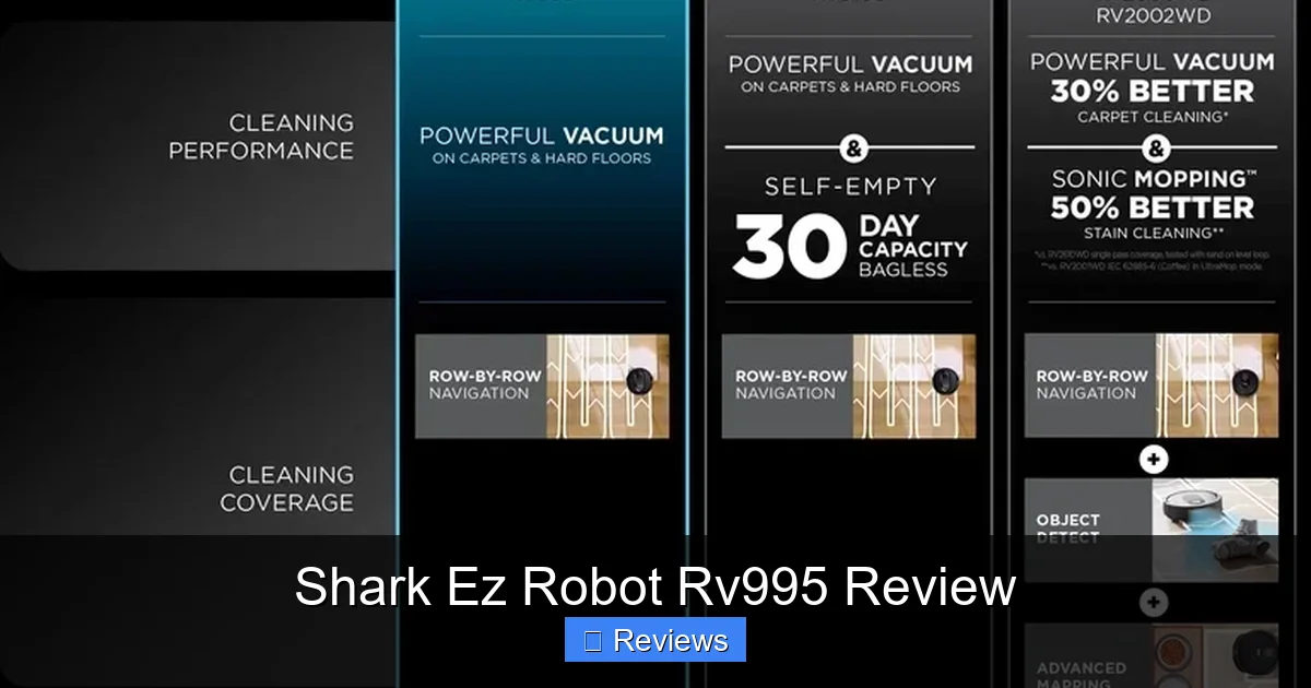 Shark Ez Robot Rv995 Review