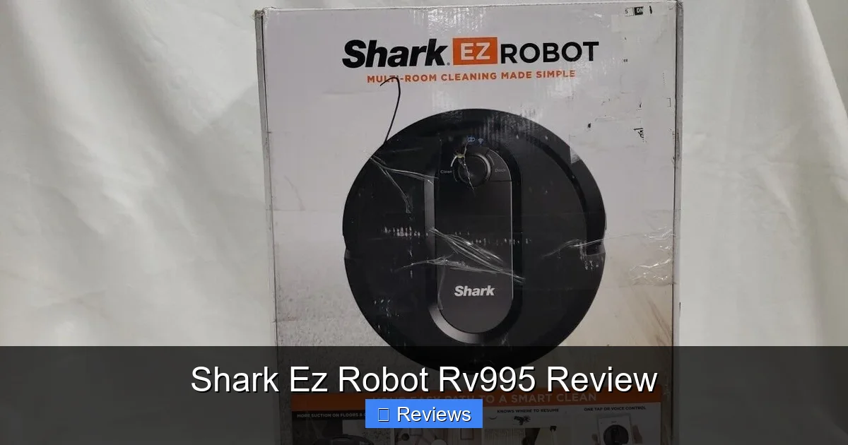 Shark Ez Robot Rv995 Review