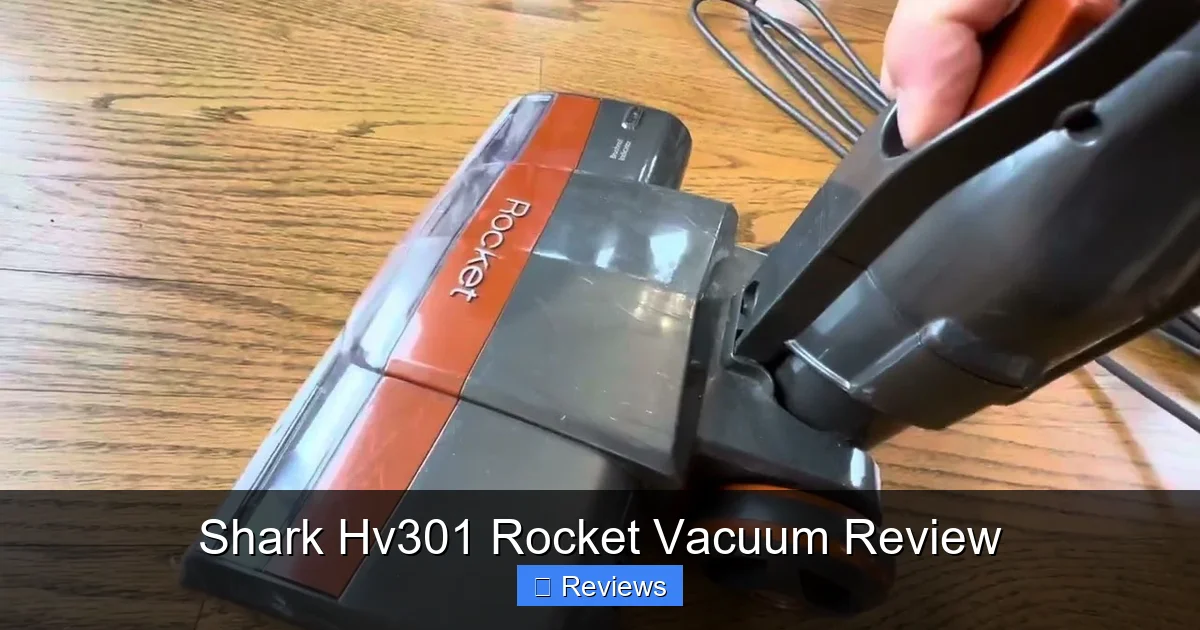 Shark Hv301 Rocket Vacuum Review