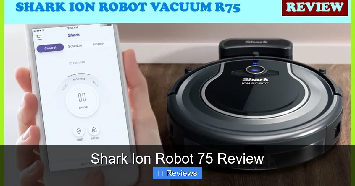 Shark Ion Robot 75 Review