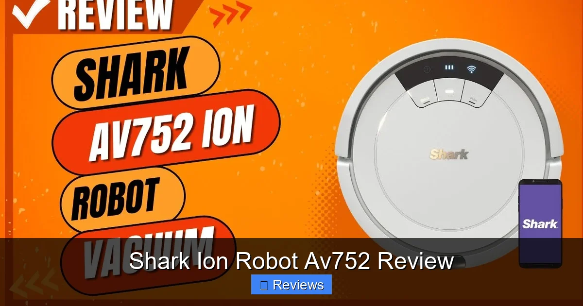 Shark Ion Robot Av752 Review