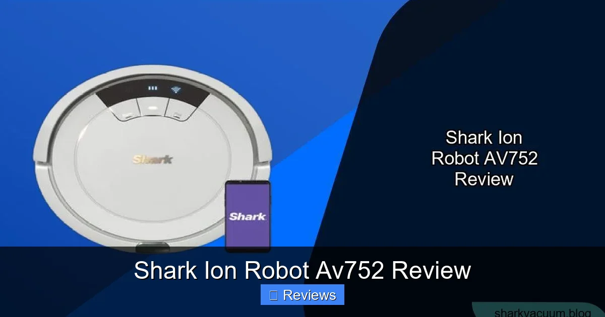 Shark Ion Robot Av752 Review