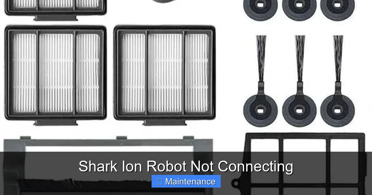 Shark Ion Robot Not Connecting