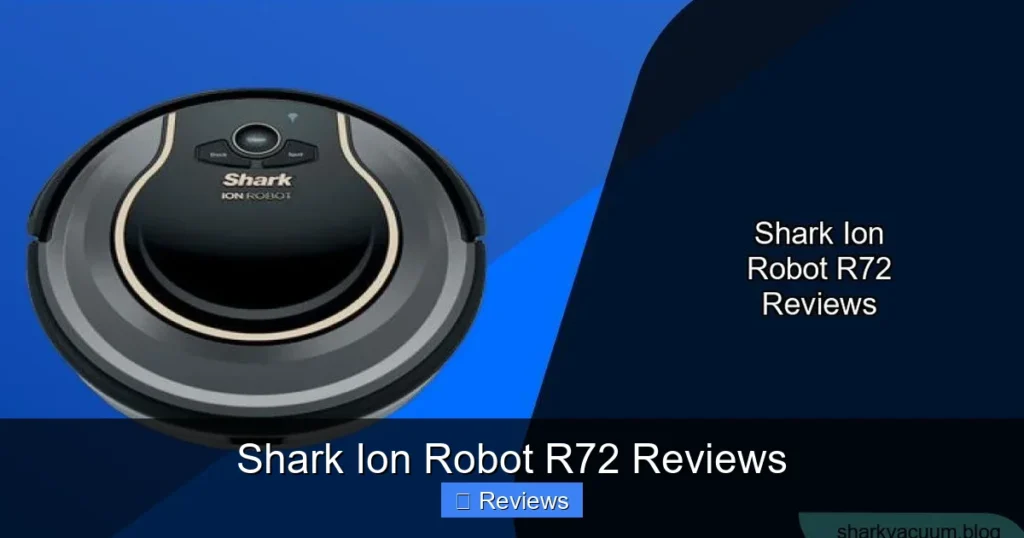 Shark Ion Robot R72 Reviews