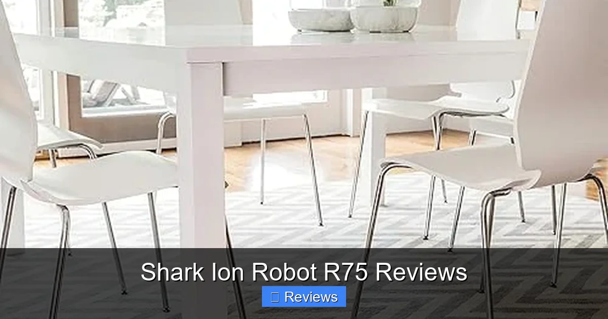 Shark Ion Robot R75 Reviews