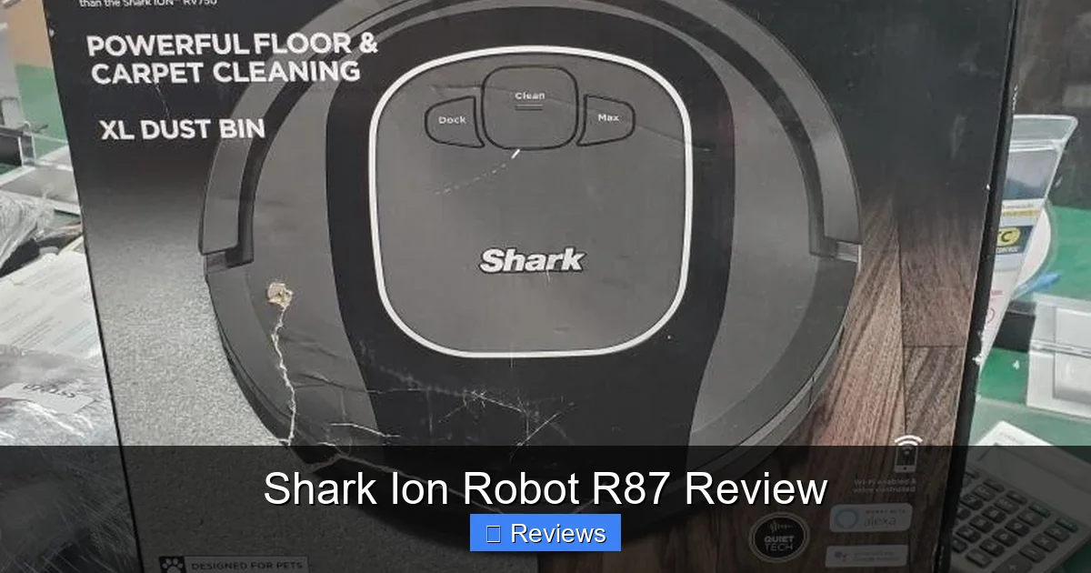 Shark Ion Robot R87 Review