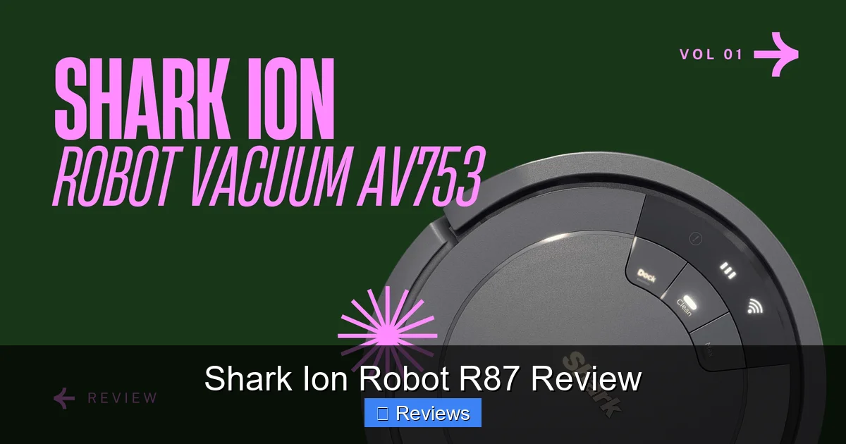 Shark Ion Robot R87 Review