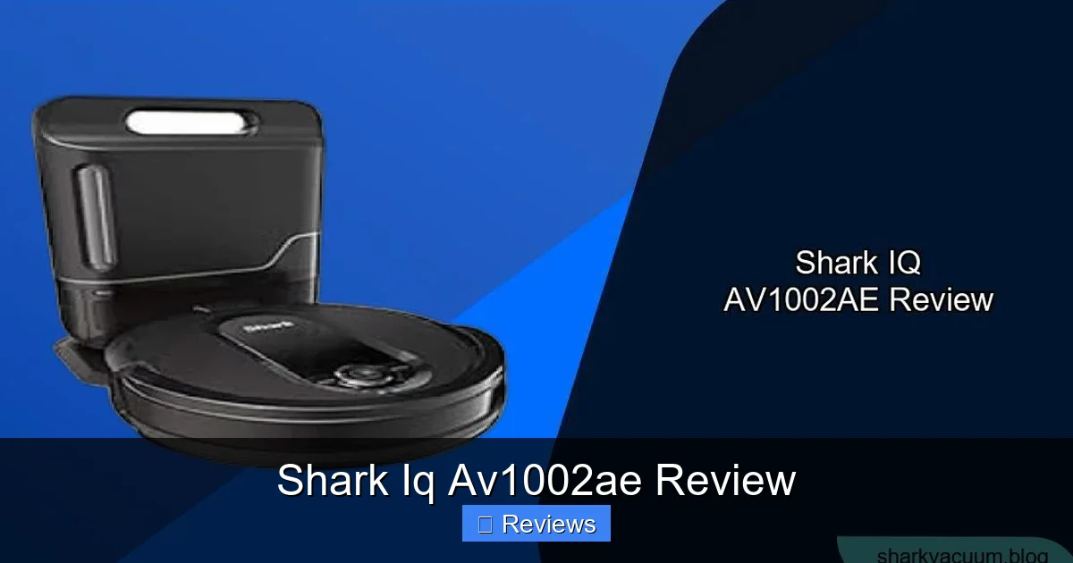 Shark Iq Av1002ae Review